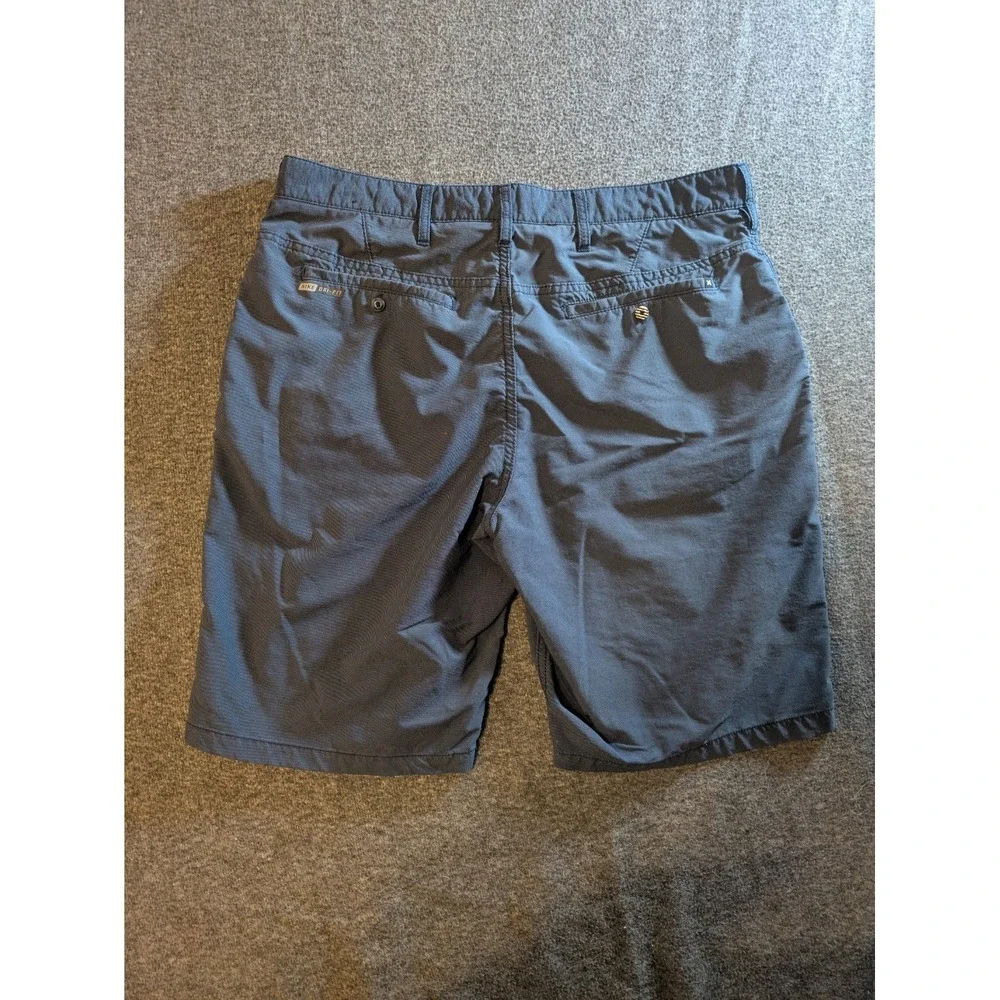 Hurley Shorts Men's Dri-FIT Golf Chino  Belt Loops Pockets Obsidian Blue Size 33